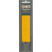Mouline 6 Stranded Cotton Embroidery Floss, 0107 Golden Yellow